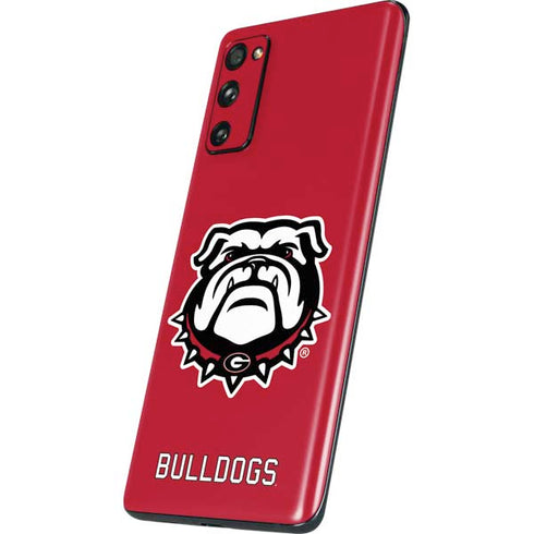 University of Georgia Bulldogs Logo Galaxy S20 Fan Edition Skin
